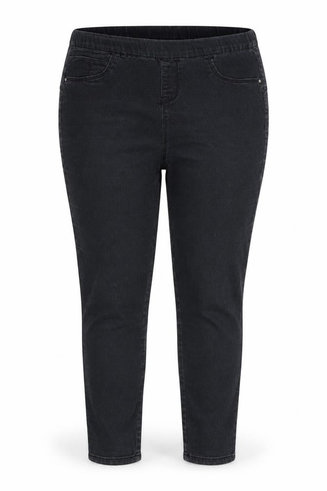Denim & Co. Womens Grey  Denim Jegging Jeans Size 12 L25 in