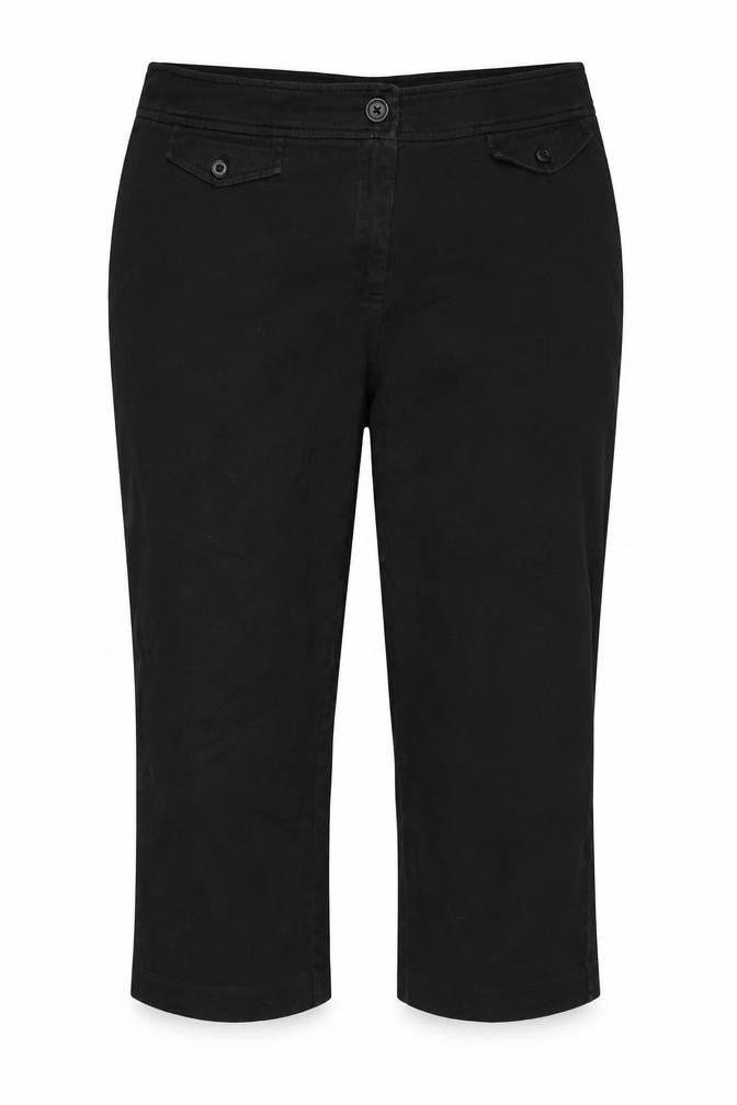 AMARANTO Womens Black   Trousers  Size 18 L21 in