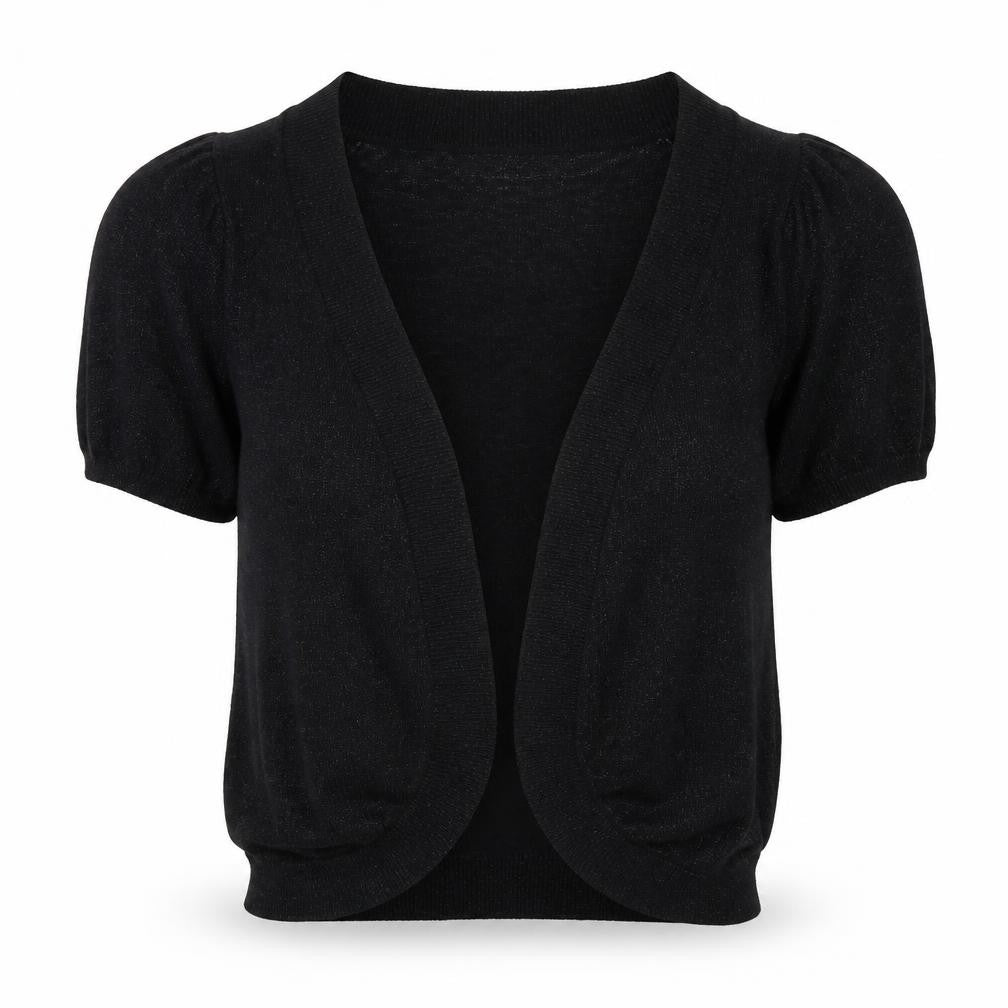 M&Co Womens Black   Shrug Jumper Size M
