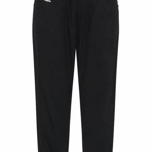 Vi Miss Womens Black   Trousers  Size L L31 in