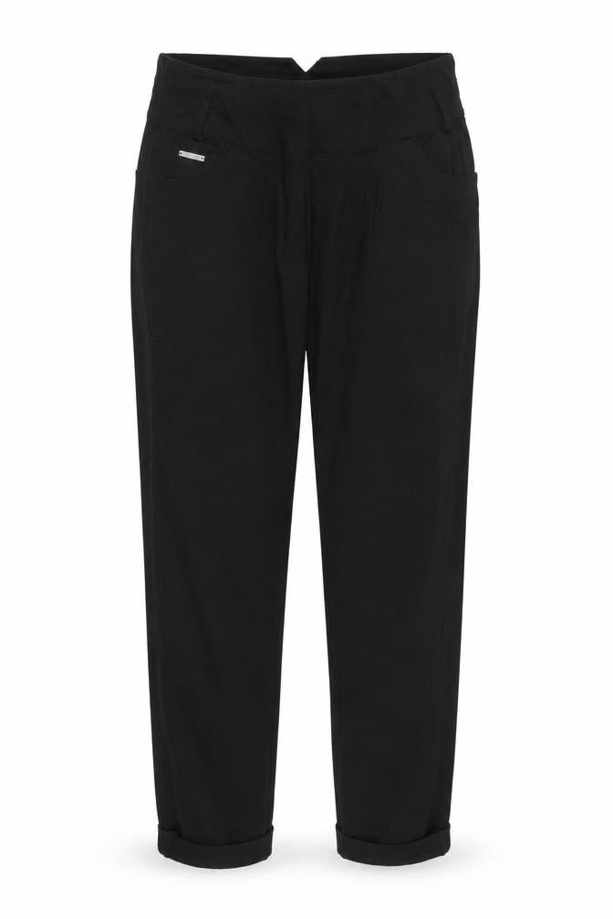 Vi Miss Womens Black   Trousers  Size L L31 in
