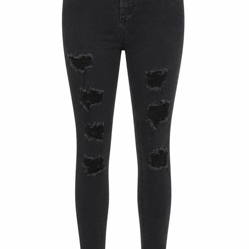 Sinner Womens Black  Denim Skinny Jeans Size 10 L29 in