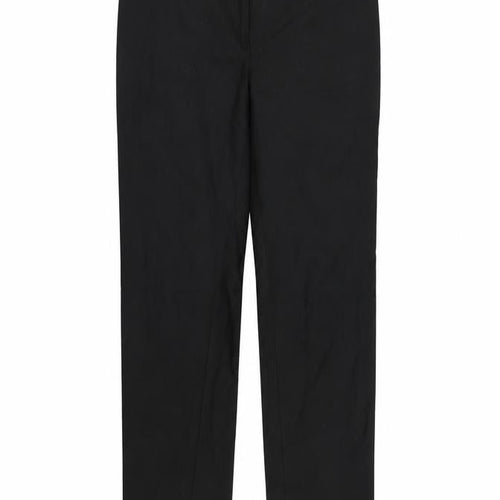 Preworn Womens Black   Trousers  Size 30 in L30 in