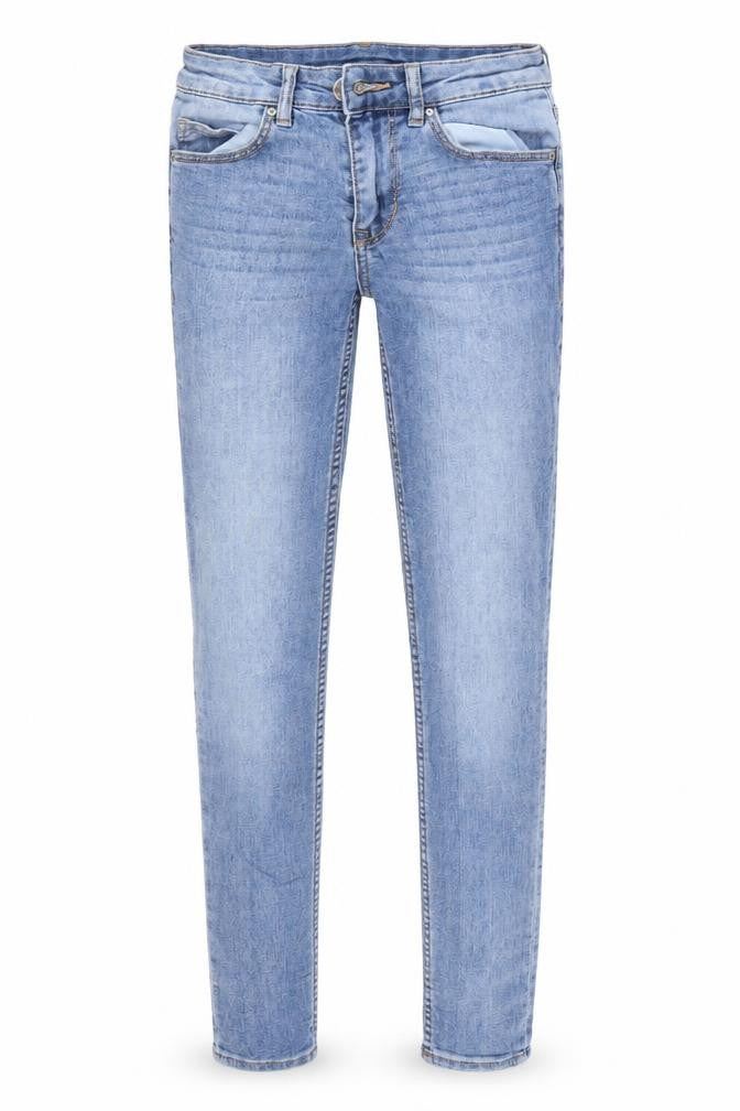 Divided Womens Blue  Denim Tapered Jeans Size 6 L28 in