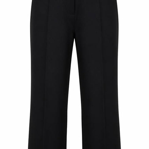 Mia Moda Womens Black   Trousers  Size 12 L25 in