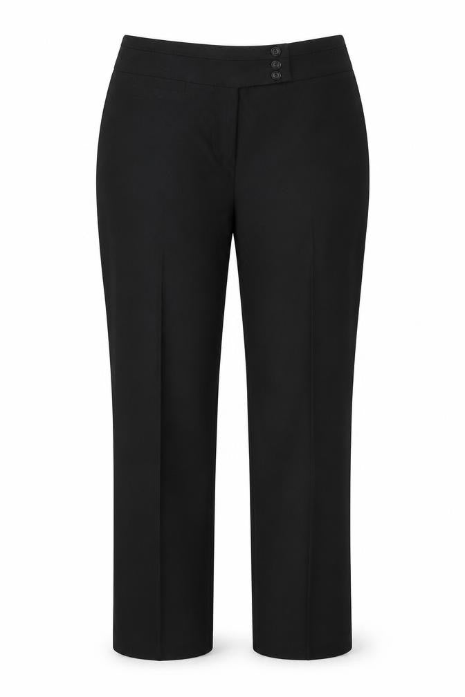 M&S Woman Womens Black   Trousers  Size 14 L26 in