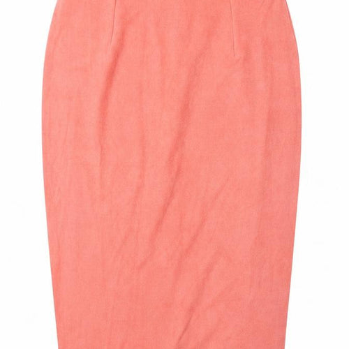 Missguided Womens Pink   Straight & Pencil Skirt Size 6