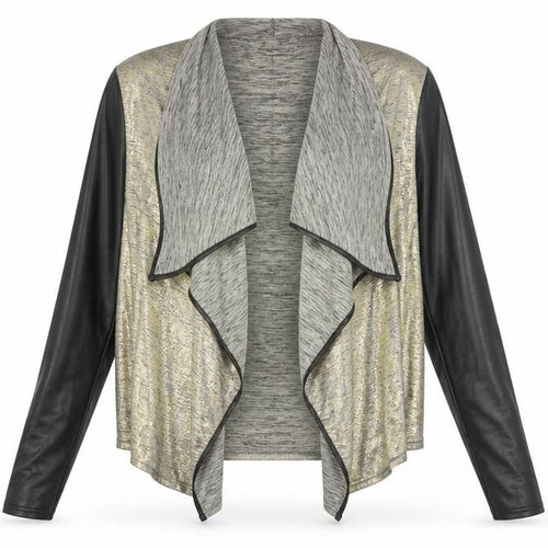 Bebo Womens Gold   Cardigan Jumper Size S