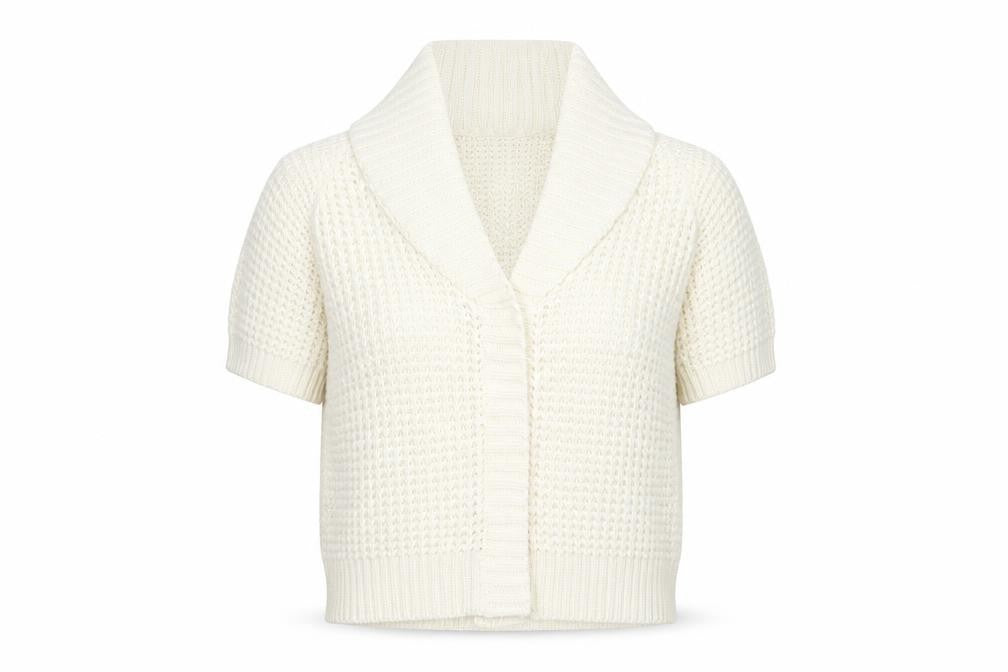 Cherokee Womens White   Cardigan Jumper Size M