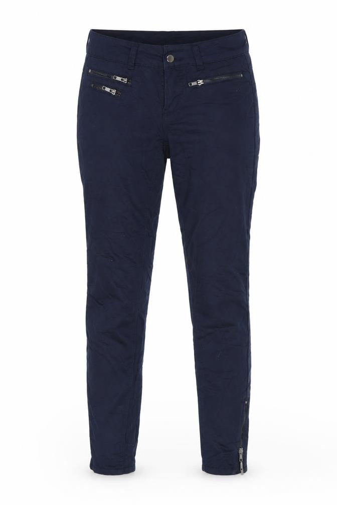 zavanna Womens Blue   Trousers  Size 8 L30 in