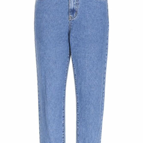 Missguided Womens Blue   Straight Jeans Size 8 L27 in