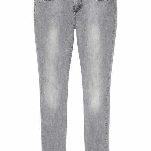 LIMITED Womens Grey   Skinny Jeans Size 12 L28 in