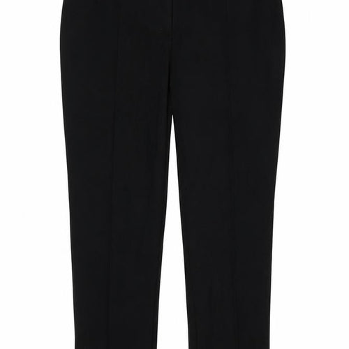 M&S Womens Black   Trousers  Size 12 L20 in