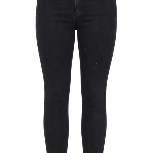 denim &co  Womens Black Houndstooth  Skinny Jeans Size 10 L27 in
