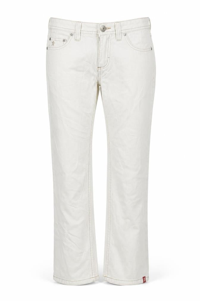 FIVE Womens Ivory   Skinny Jeans Size 10 L25 in