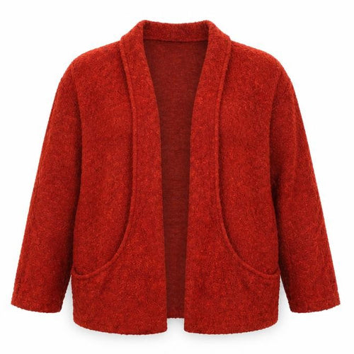 Nightingales Womens Red   Cardigan Jumper Size 14