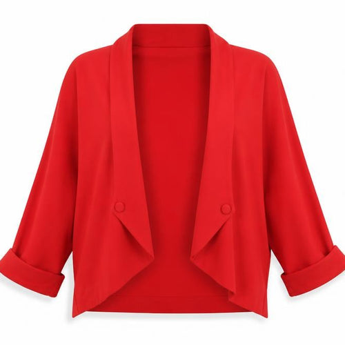 Justine Womens Red   Cardigan Jumper Size 14