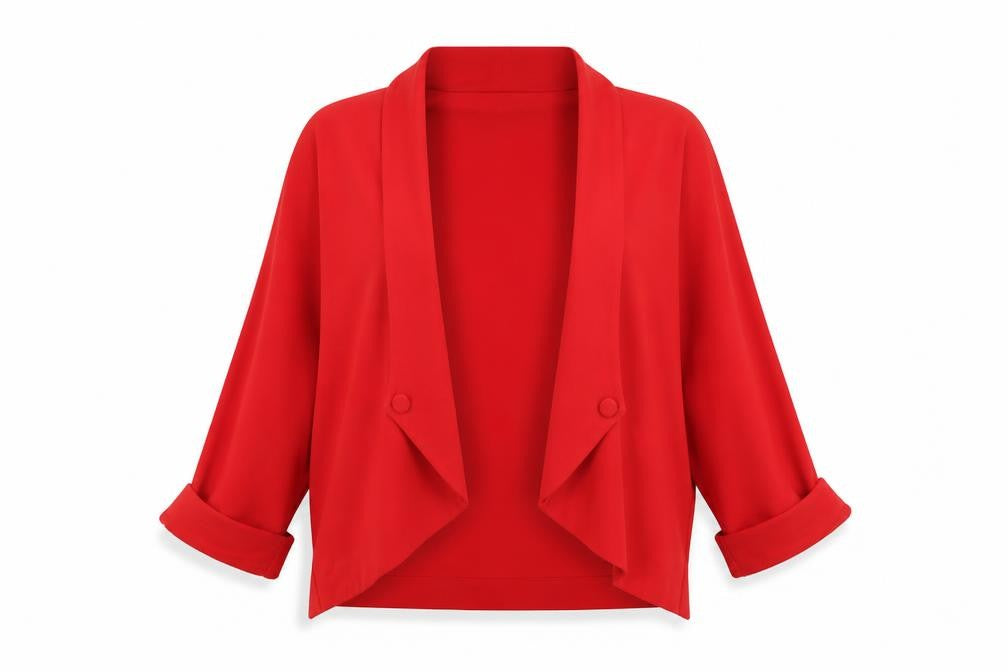 Justine Womens Red   Cardigan Jumper Size 14