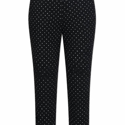 LOFT Womens Black Polka Dot  Trousers  Size 6 L26 in