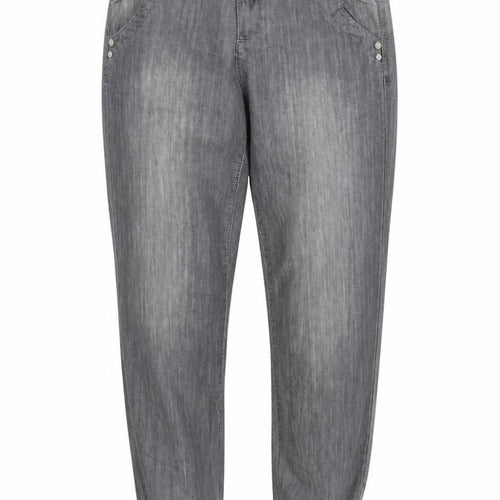 Denim & Co. Womens Grey  Denim Jegging Jeans Size 10 L28 in