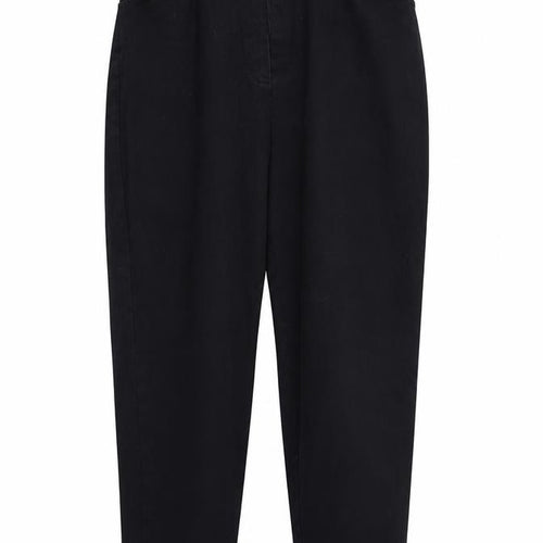 Preworn Womens Black   Trousers  Size 14 L28 in