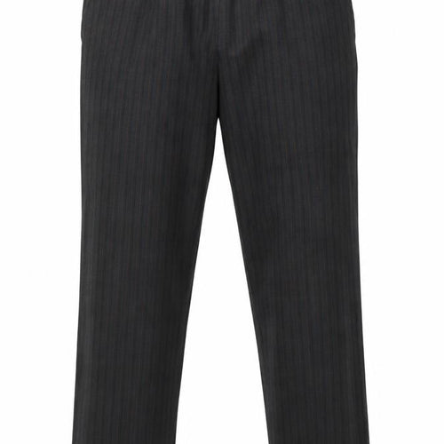 Stark Mens Grey Striped  Trousers  Size 30 in L29 in