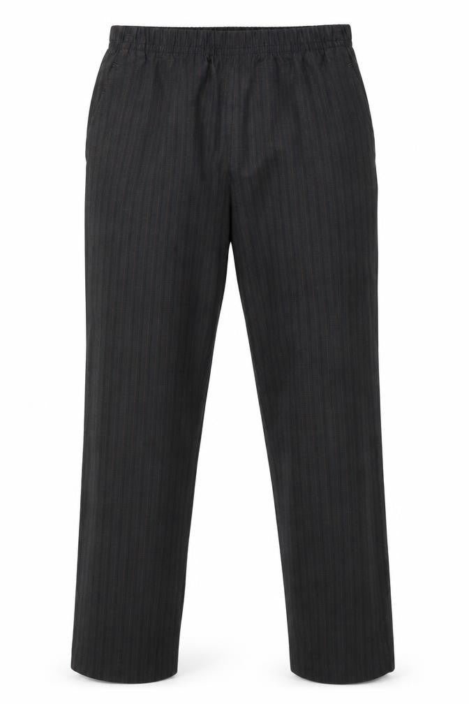 Stark Mens Grey Striped  Trousers  Size 30 in L29 in