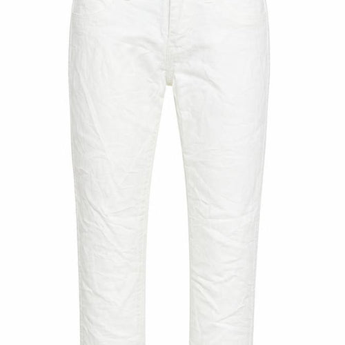 H&M Womens White  Denim Cropped Jeans Size 29 in L25 in