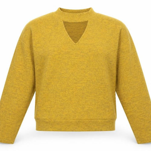 New Look Girls Yellow   Pullover Jumper Size 14-15 Years