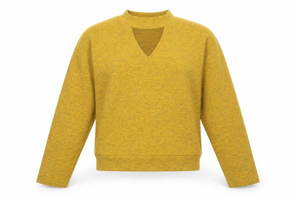 New Look Girls Yellow   Pullover Jumper Size 14-15 Years