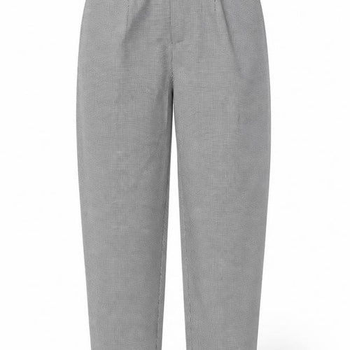 Dorothy Perkins Womens Black Houndstooth  Trousers  Size 8 L28 in