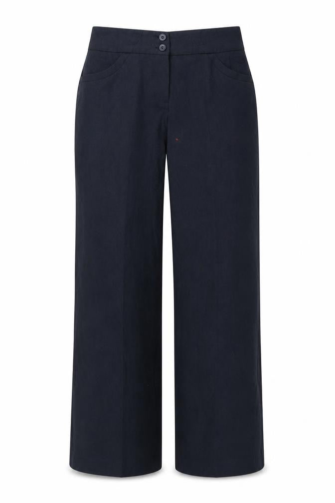 ICONA Womens Blue   Trousers  Size 12 L31 in