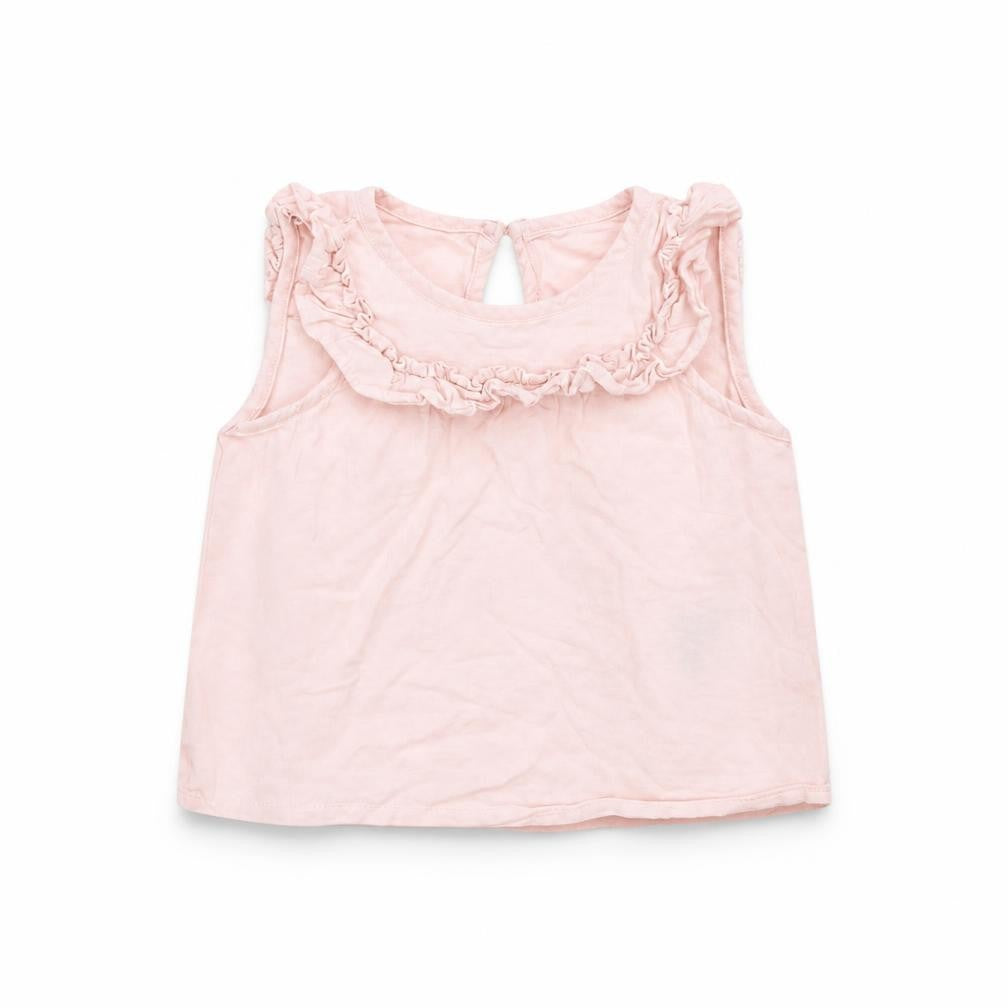 H&M Girls Pink   Basic Blouse Size 3-6 Months