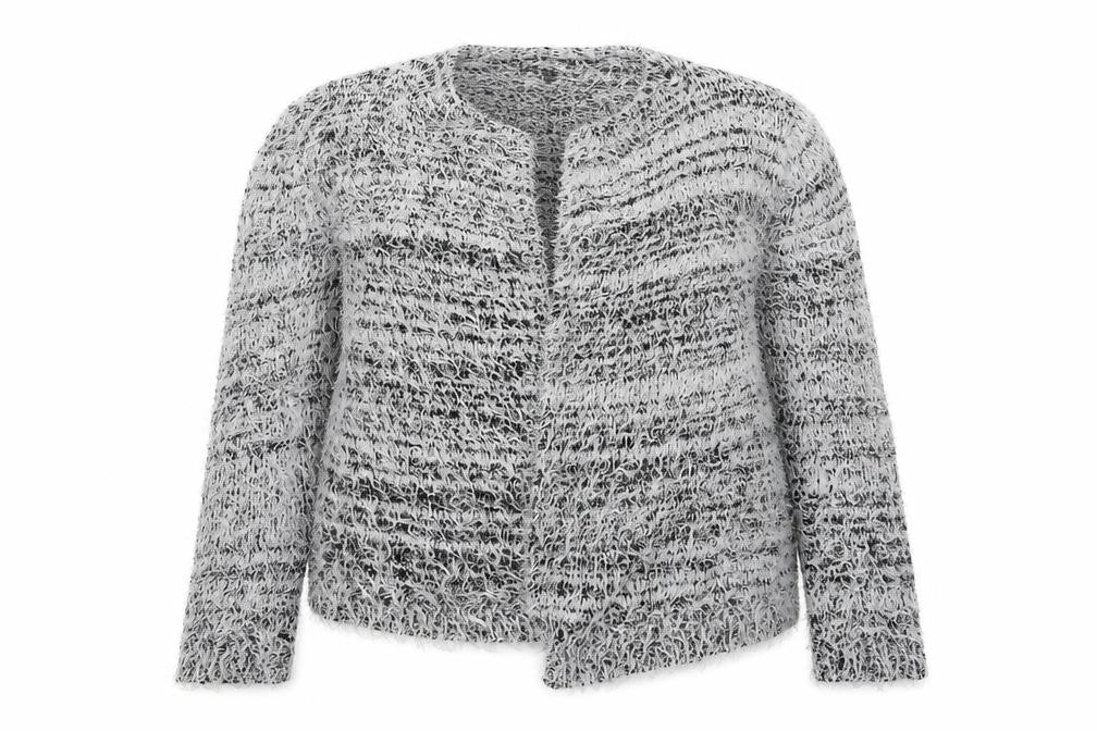 D-xel  Womens Grey   Cardigan Jumper Size 14