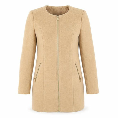 fasion union Womens Beige   Overcoat Coat Size 8