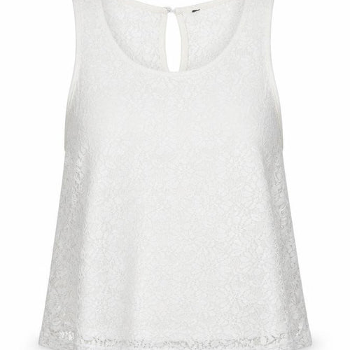 Topshop Womens White   Cropped T-Shirt Size 10