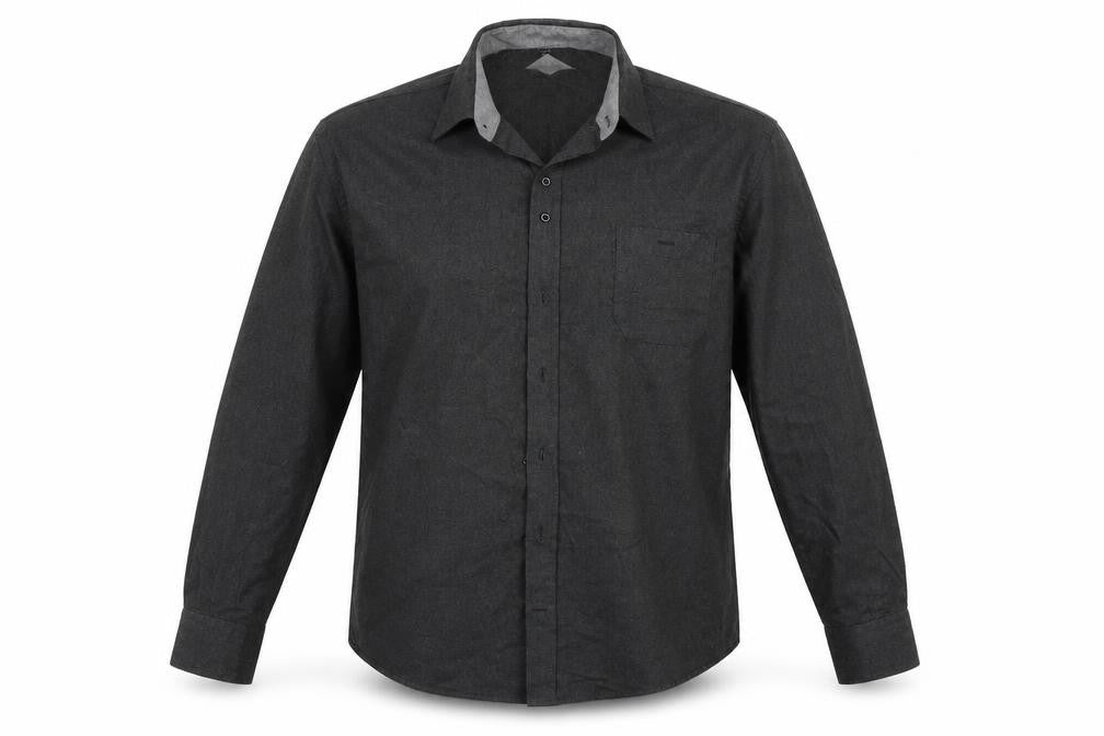 Citta Di Milano  Mens Grey    Button-Up Size 46