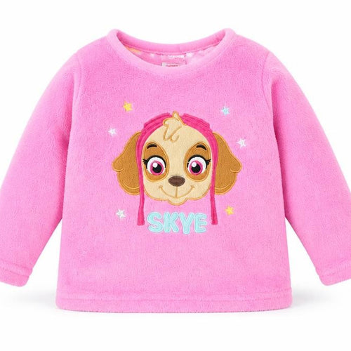 Paw patrol Girls Pink Solid   Pyjama Top Size 2 Years  - Paw Patrol