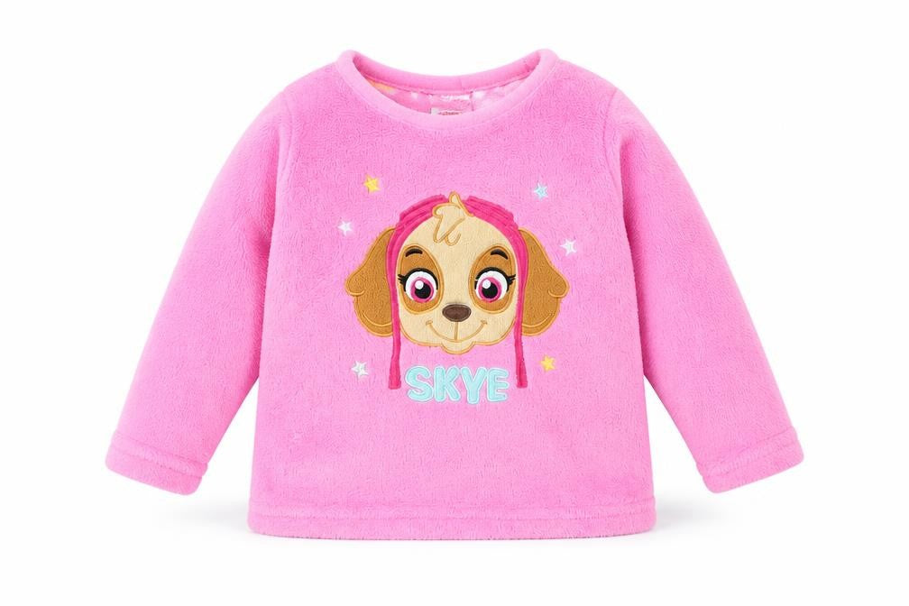 Paw patrol Girls Pink Solid   Pyjama Top Size 2 Years  - Paw Patrol