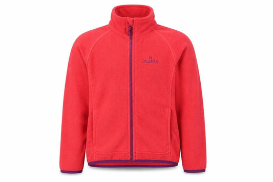 Front view of Hi Gear girls’ pink jacket, size 11, years