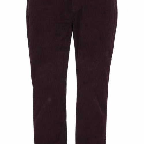 Preworn Womens Purple   Trousers  Size 36 L28 in - v