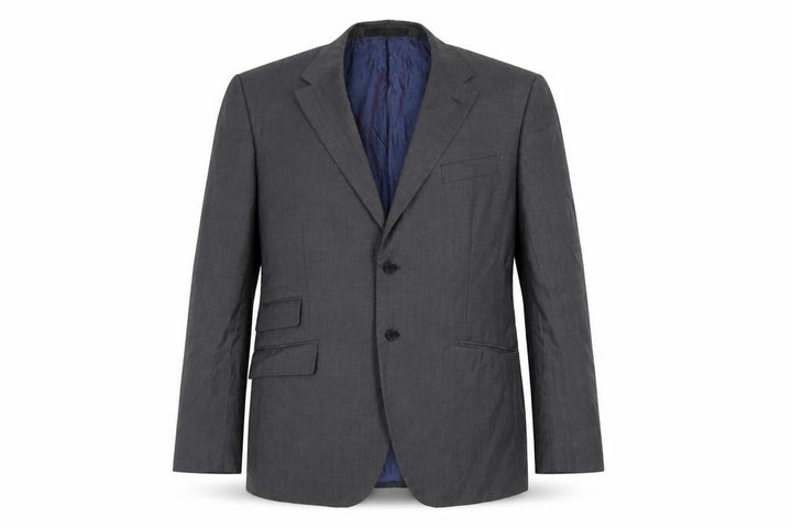 Front view of Marks & Spencer men’s grey jacket suit jacket, size 44