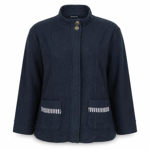 Anne De Lancay Womens Blue   Jacket  Size XL