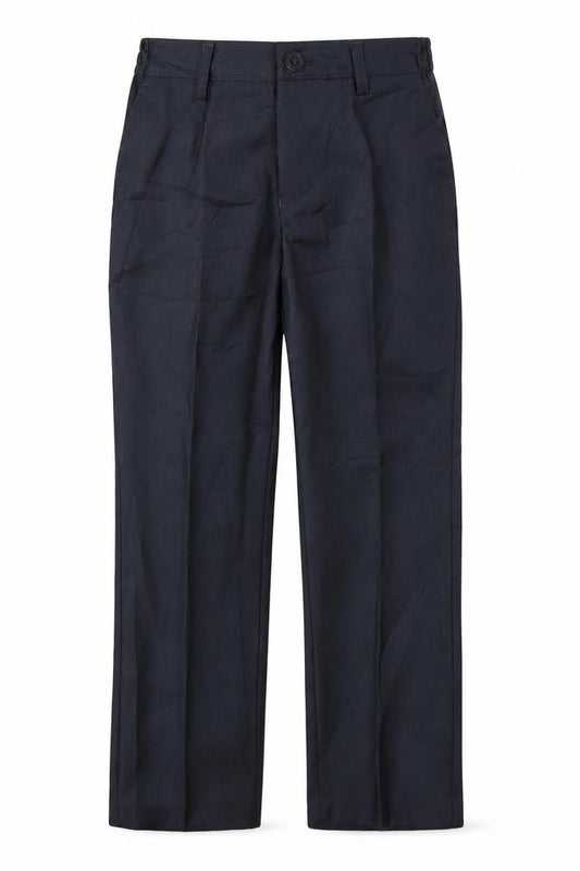 Front view of Joey Couture boys’ grey trousers, size 5, years