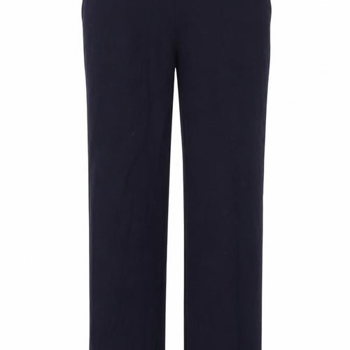 Marks and Spencer Womens Blue   Trousers  Size 12 L29 in