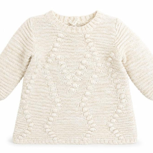 Matalan Girls Beige   Jumper Dress  Size 3-6 Months