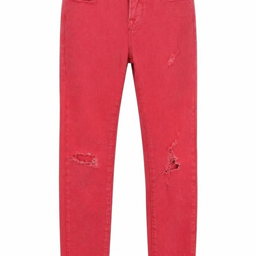915 Generation Girls Red   Skinny Jeans Size 10 Years