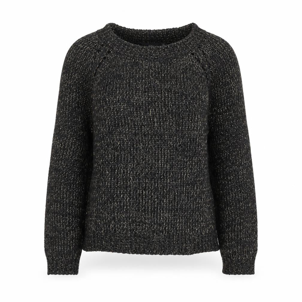 Front view of MISS ARANTPREMIUM women’s green jumper, size UK 12