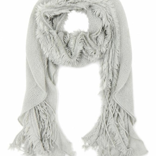 Preworn Girls Grey   Scarf Scarves & Wraps One Size