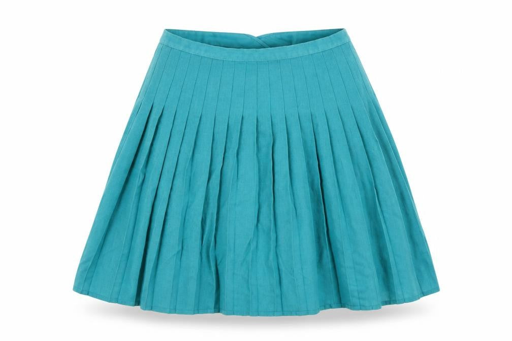 ast michaels Womens Green   Flare Skirt Size 32